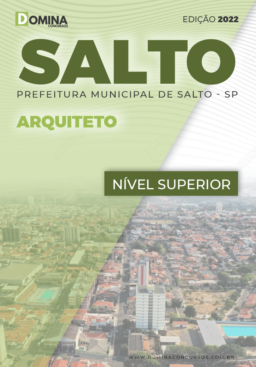 Apostila Concurso Digital Pref Salto SP 2022 Arquiteto