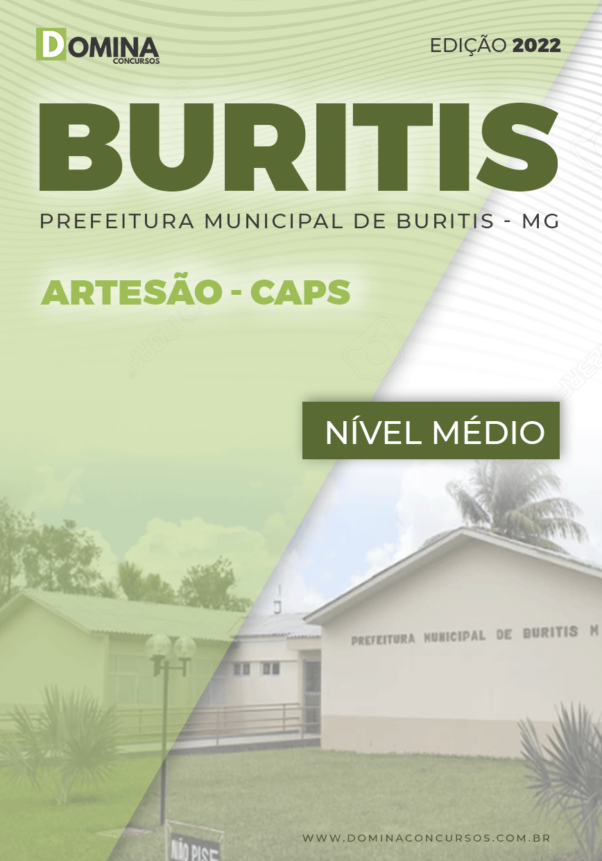 Apostila Concurso Pref Buritis MG 2022 Artesã CAPS
