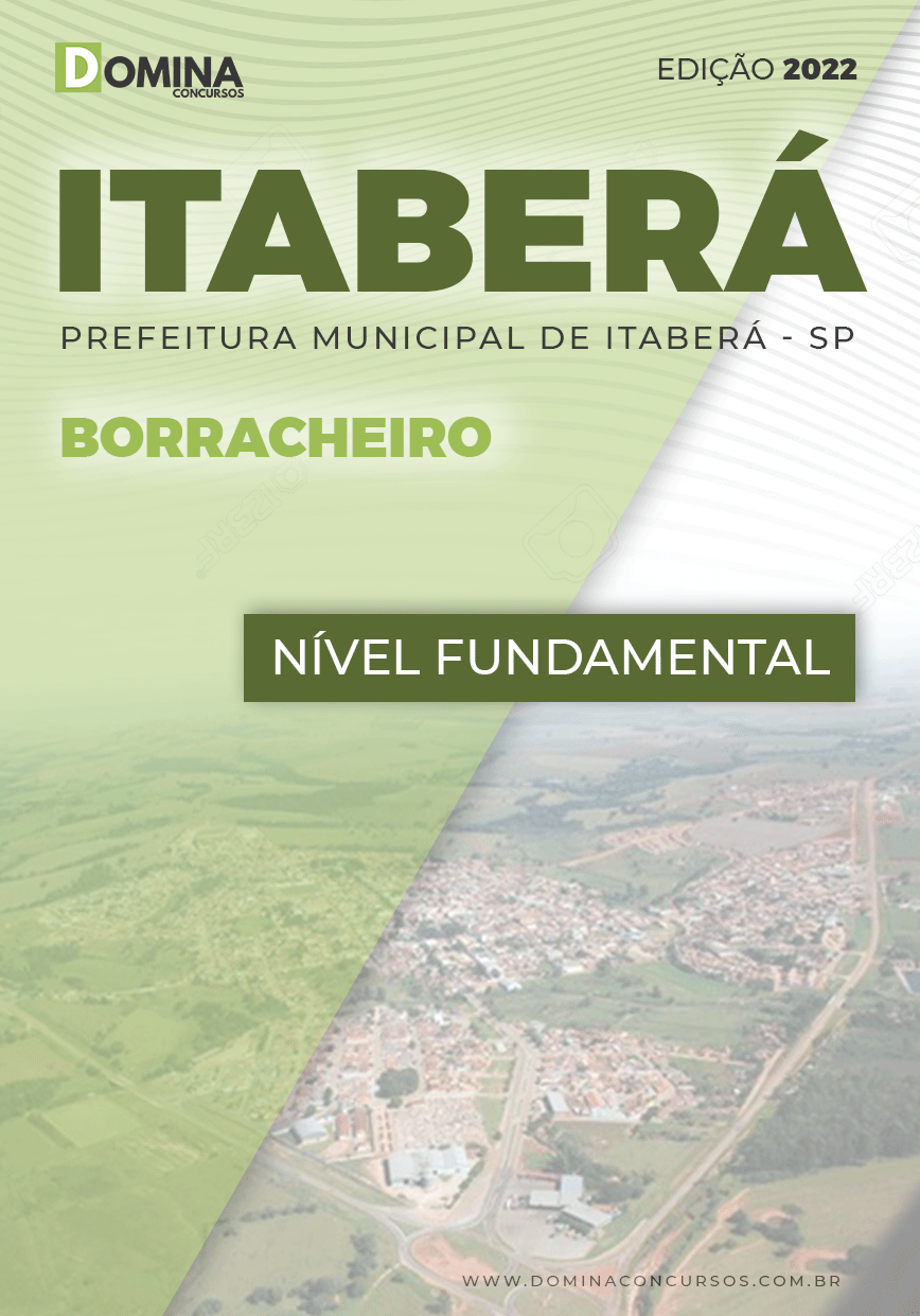 Apostila Concurso Pref Itaberá SP 2022 Borracheiro