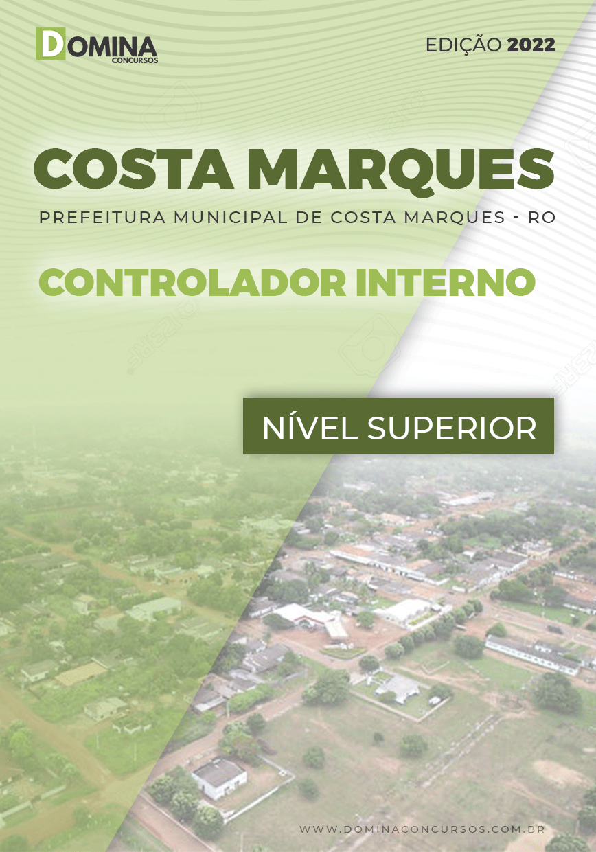 Apostila Pref Costa Marques RO 2022 Controlador Interno