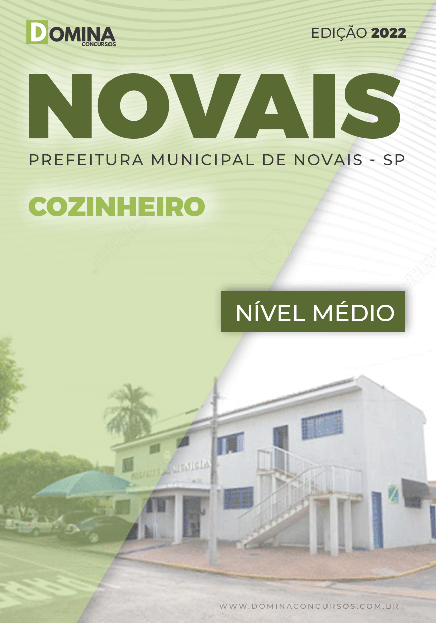 Apostila Digital Concurso Pref Novais SP 2022 Cozinheiro