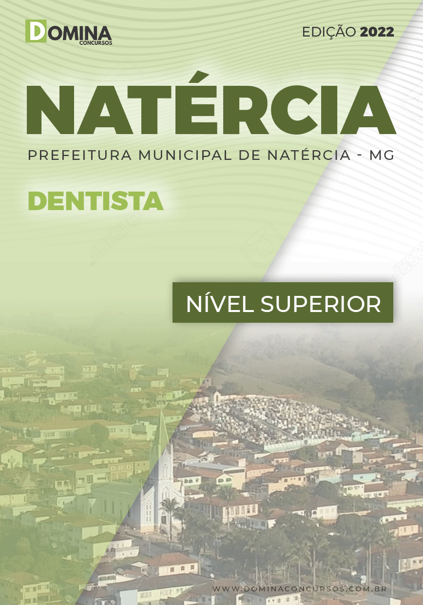 Apostila Digital Concurso Pref Natércia MG 2022 Dentista