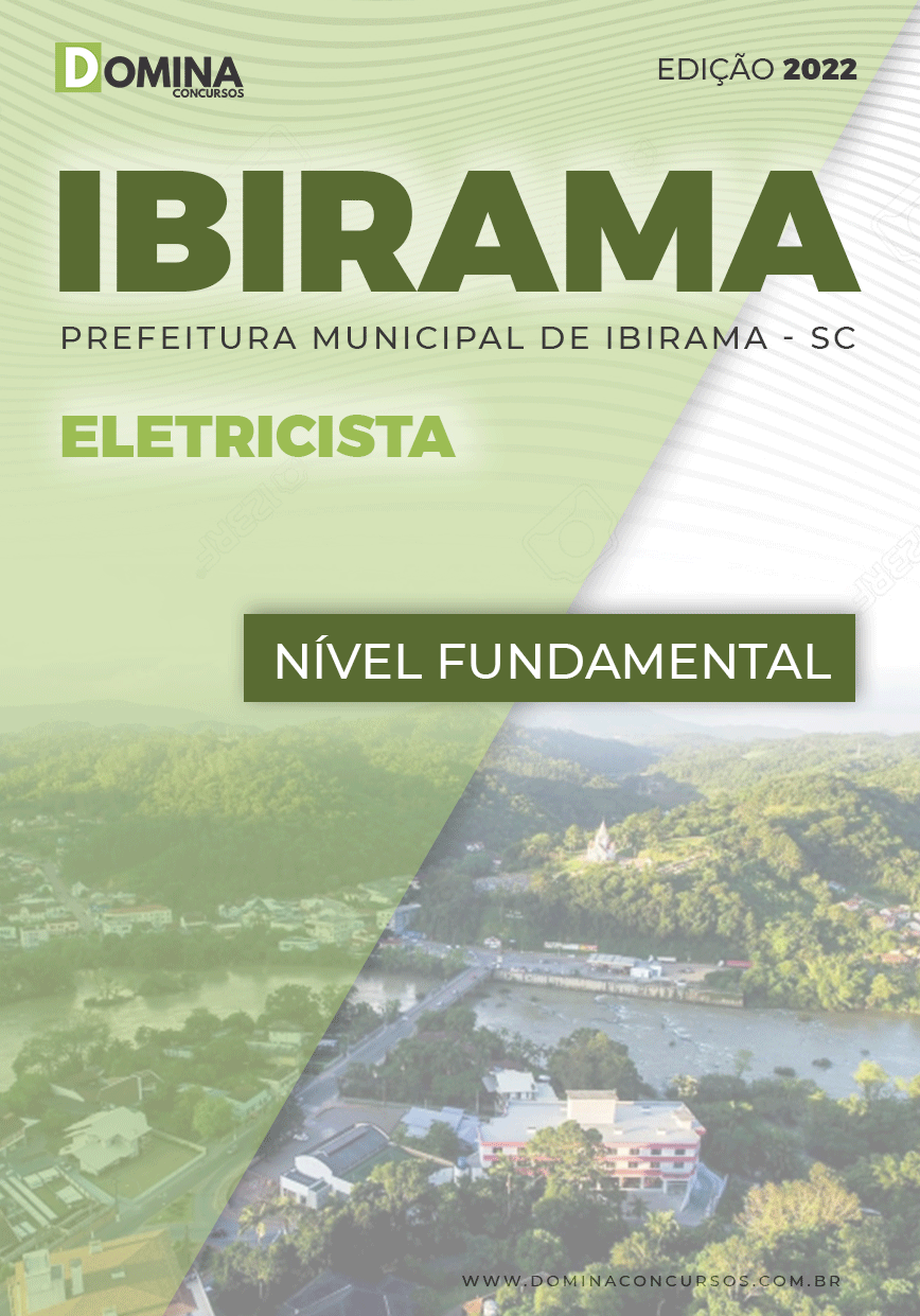 Apostila Concurso Digital Pref Ibirama SC 2022 Eletricista