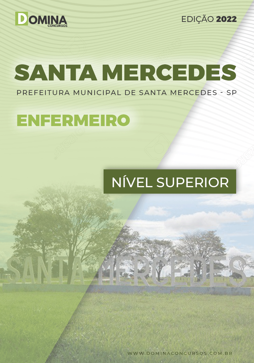 Apostila Digital Pref Santa Mercedes SP 2022 Enfermeiro