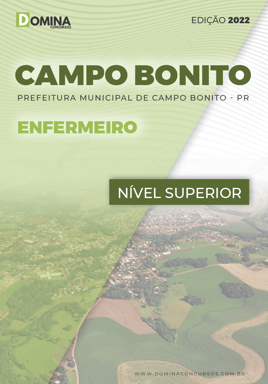 Apostila Digital Pref Campo Bonito PR 2022 Enfermeiro