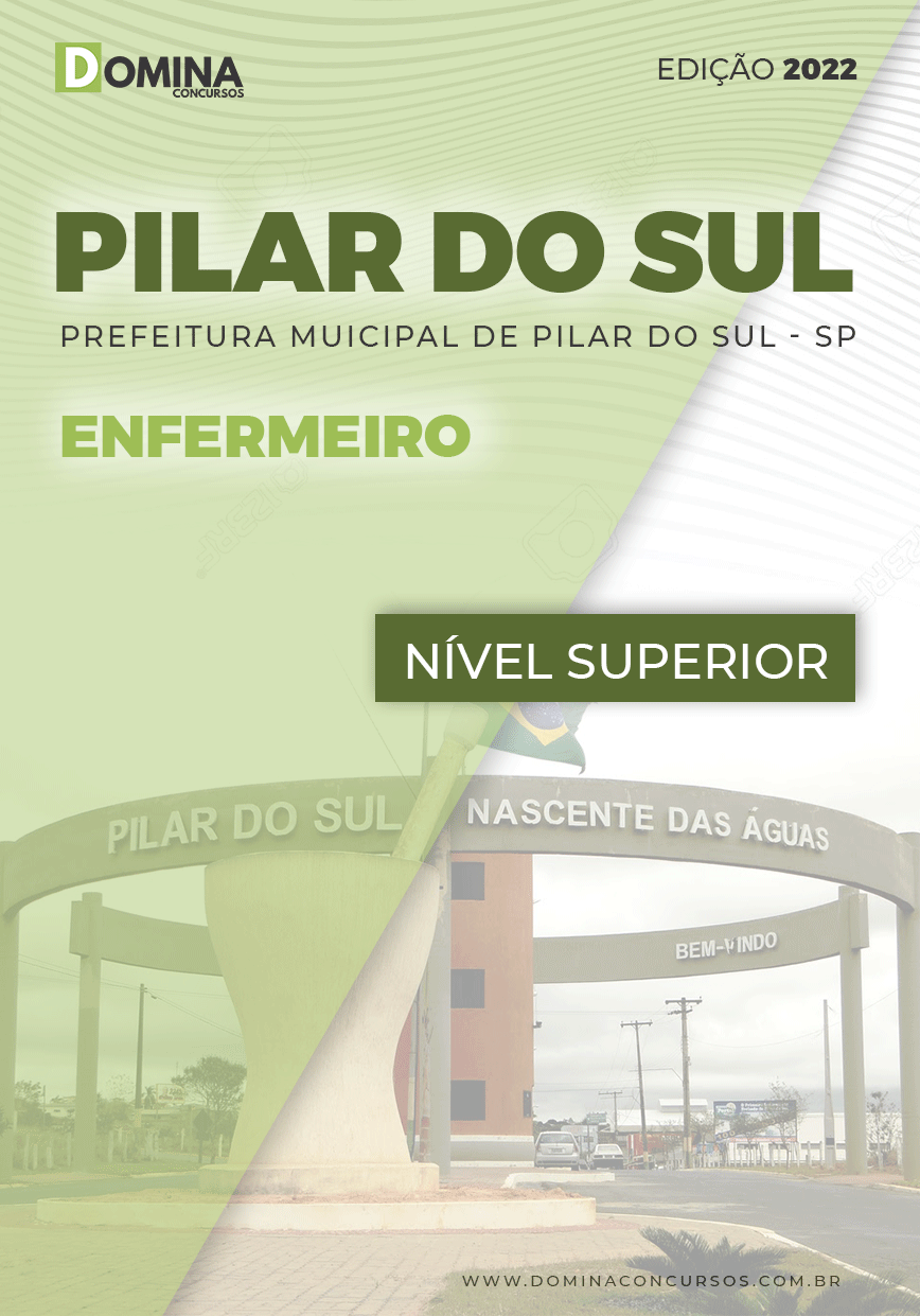 Apostila Concurso Pref Pilar Sul SP 2022 Enfermeiro