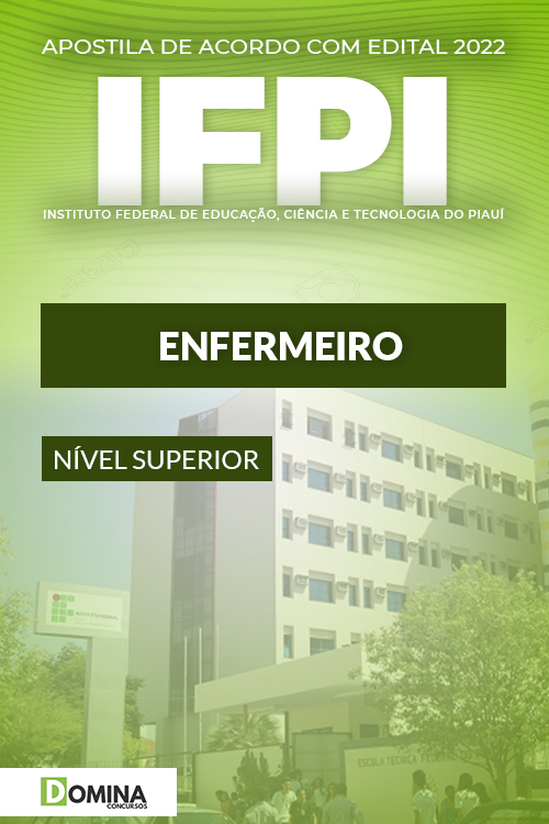 Apostila Digital Concurso Público IFPI 2022 Enfermeiro