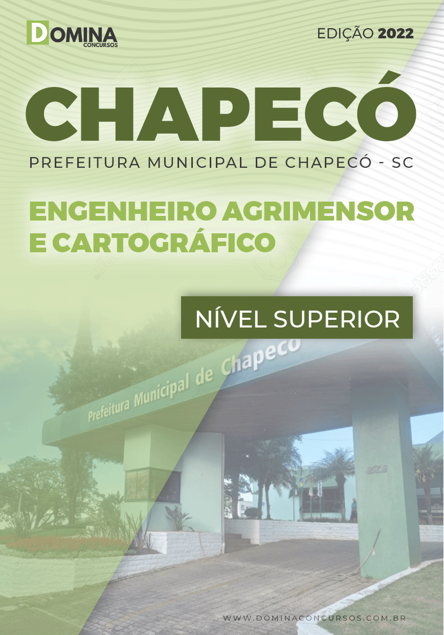 Apostila Pref Chapecó SC 2022 Eng. Agrimensor Cartográfico