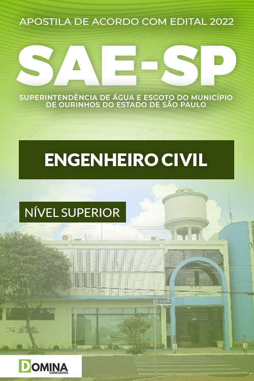 Apostila Digital SAE Ourinhos SP 2022 Engenheiro Civil