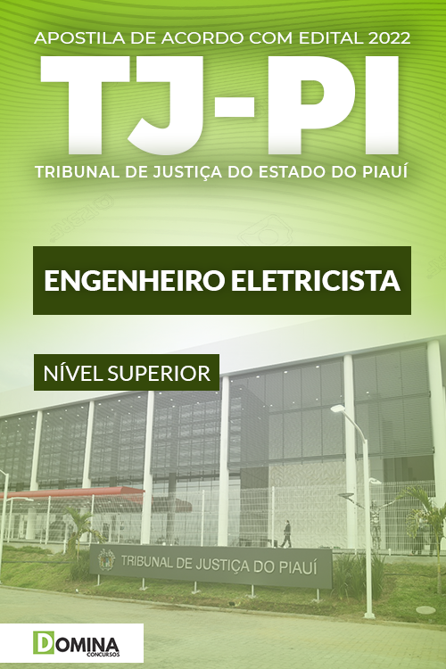 Apostila Concurso TJ PI 2022 Engenheiro Eletricista