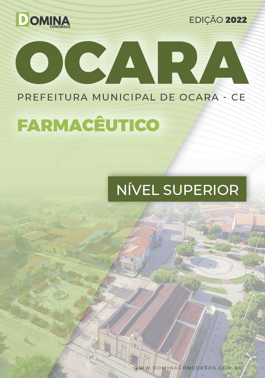 Apostila Concurso Pref Ocara CE 2022 Farmacêutico