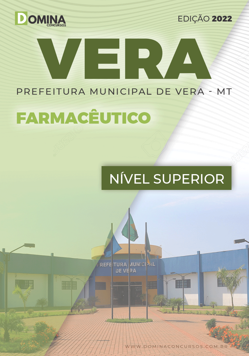 Apostila Concurso Pref Vera MT 2022 Farmacêutico