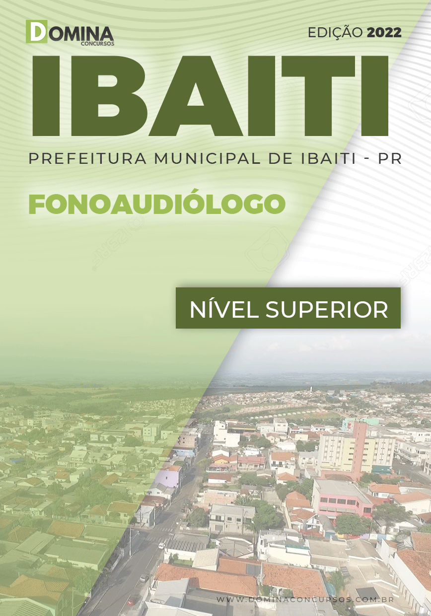 Apostila Digital Concurso Pref Ibaiti PR 2022 Fonoaudiólogo