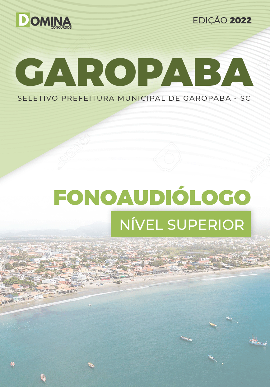 Apostila Concurso Pref Garopaba SC 2022 Fonoaudiólogo