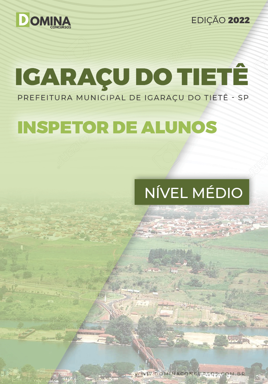 Apostila Concurso Pref Igaraçu Tietê SP 2022 Inspetor Alunos