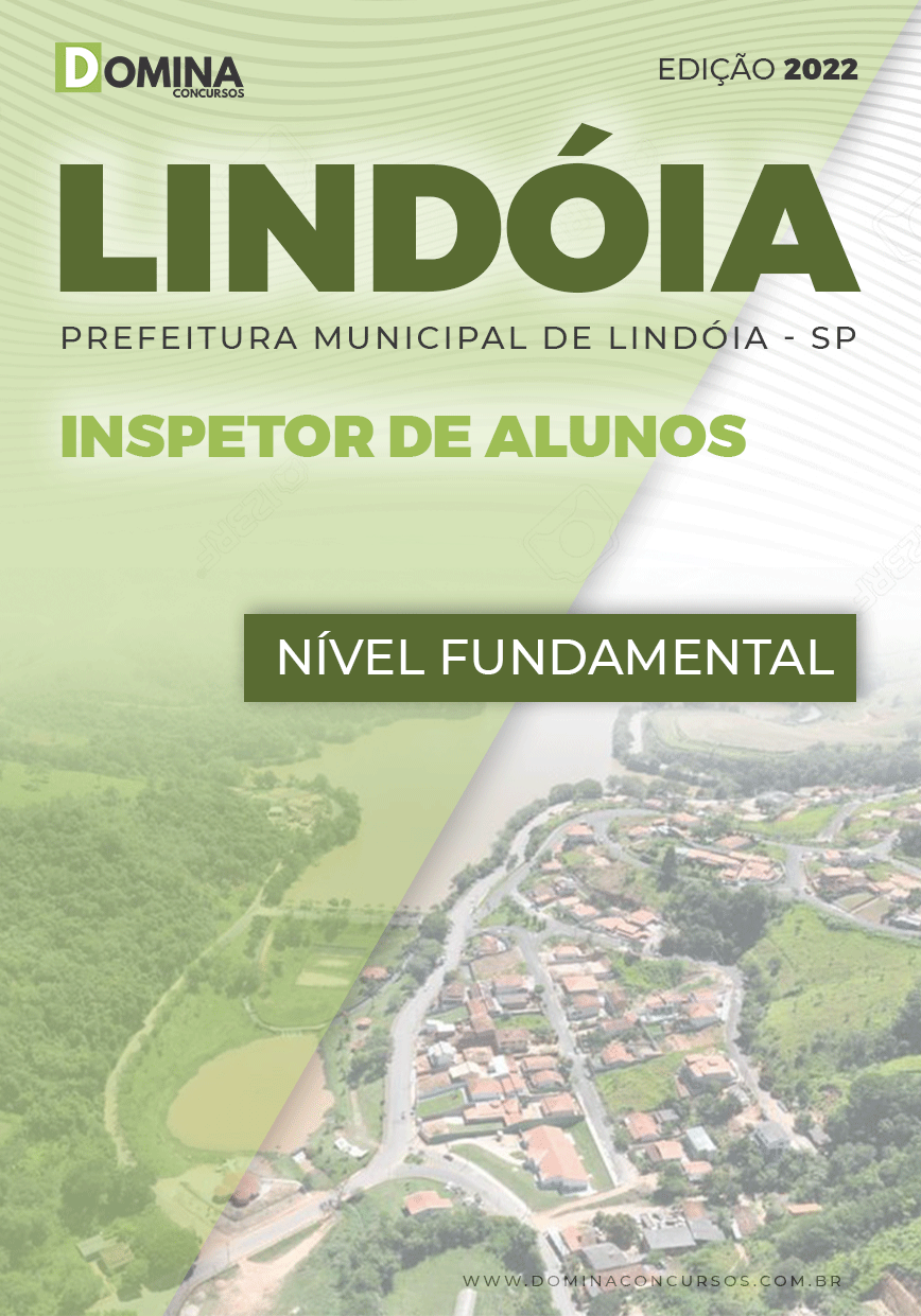 Apostila Digital Pref Lindóia SP 2022 Inspetor Alunos
