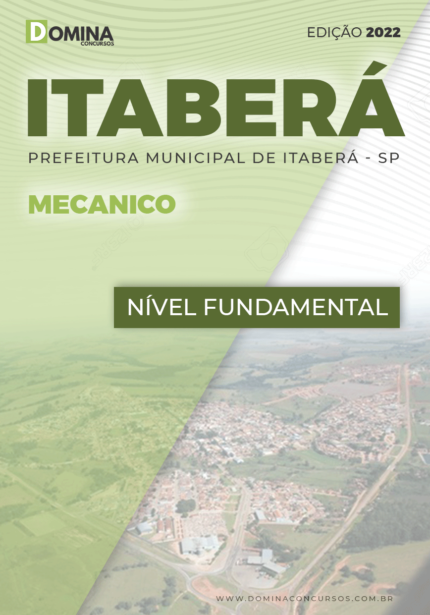Apostila Digital Concurso Pref Itaberá SP 2022 Mecânico