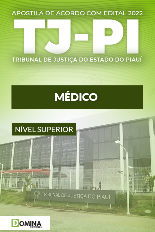 Apostila Digital Concurso Público TJ PI 2022 Médico