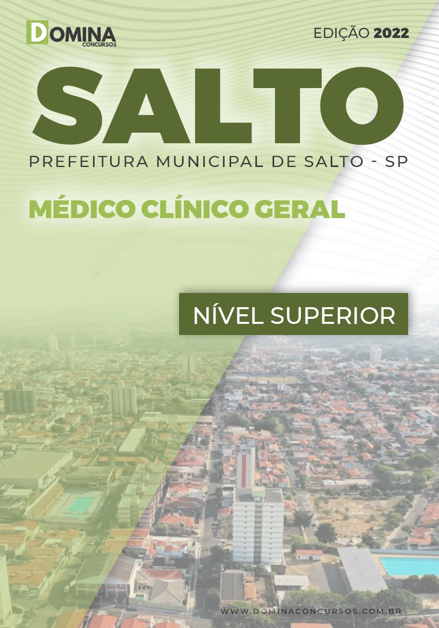 Apostila Digital Pref Salto SP 2022 Médico Clínico Geral