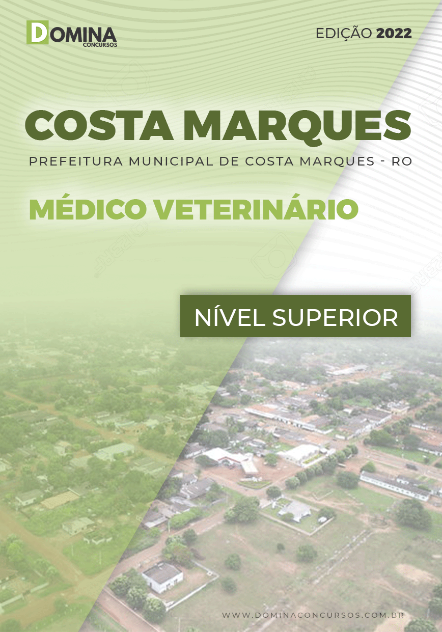 Apostila Pref Costa Marques RO 2022 Médico Veterinário
