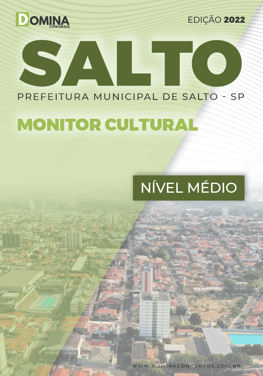 Apostila Digital Pref Salto SP 2022 Monitor Cultural