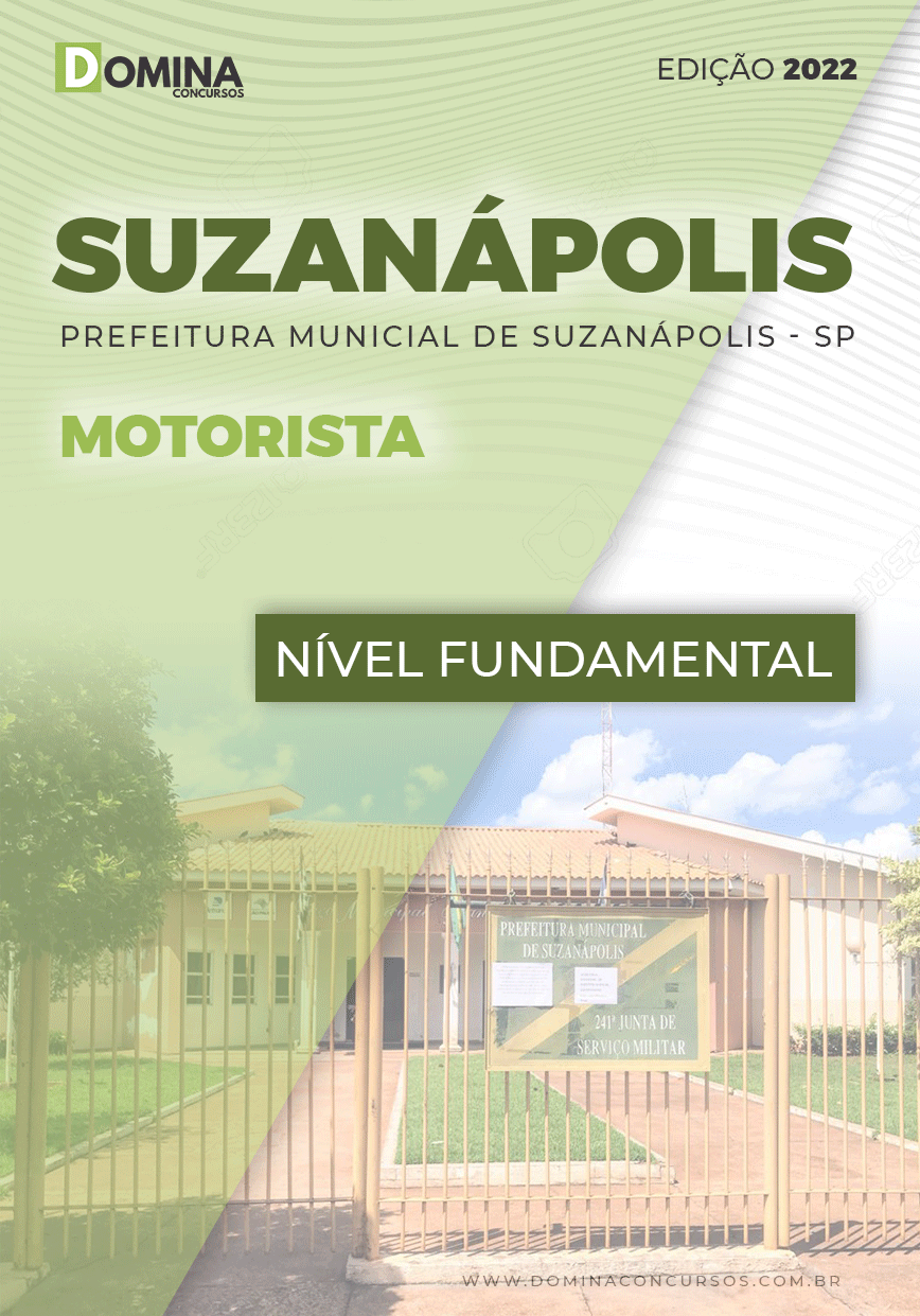 Apostila Concurso Pref Suzanápolis SP 2022 Motorista