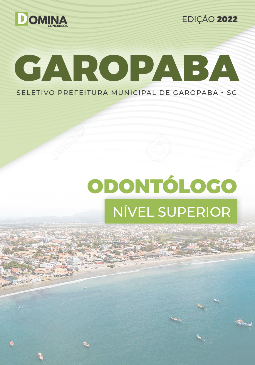 Apostila Concurso Pref Garopaba SC 2022 Odontólogo