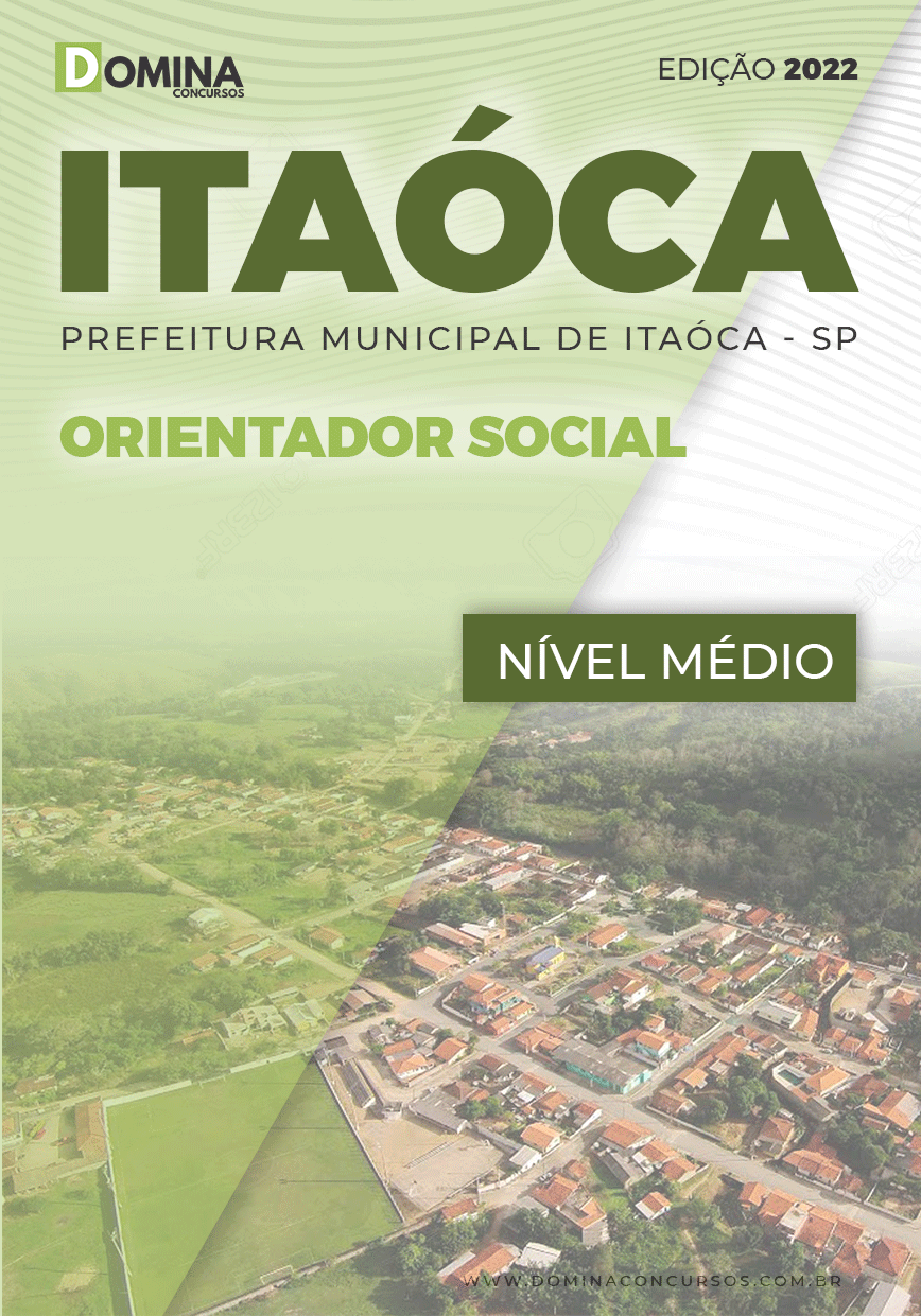Apostila Concurso Pref Itaoca SP 2022 Orientador Social