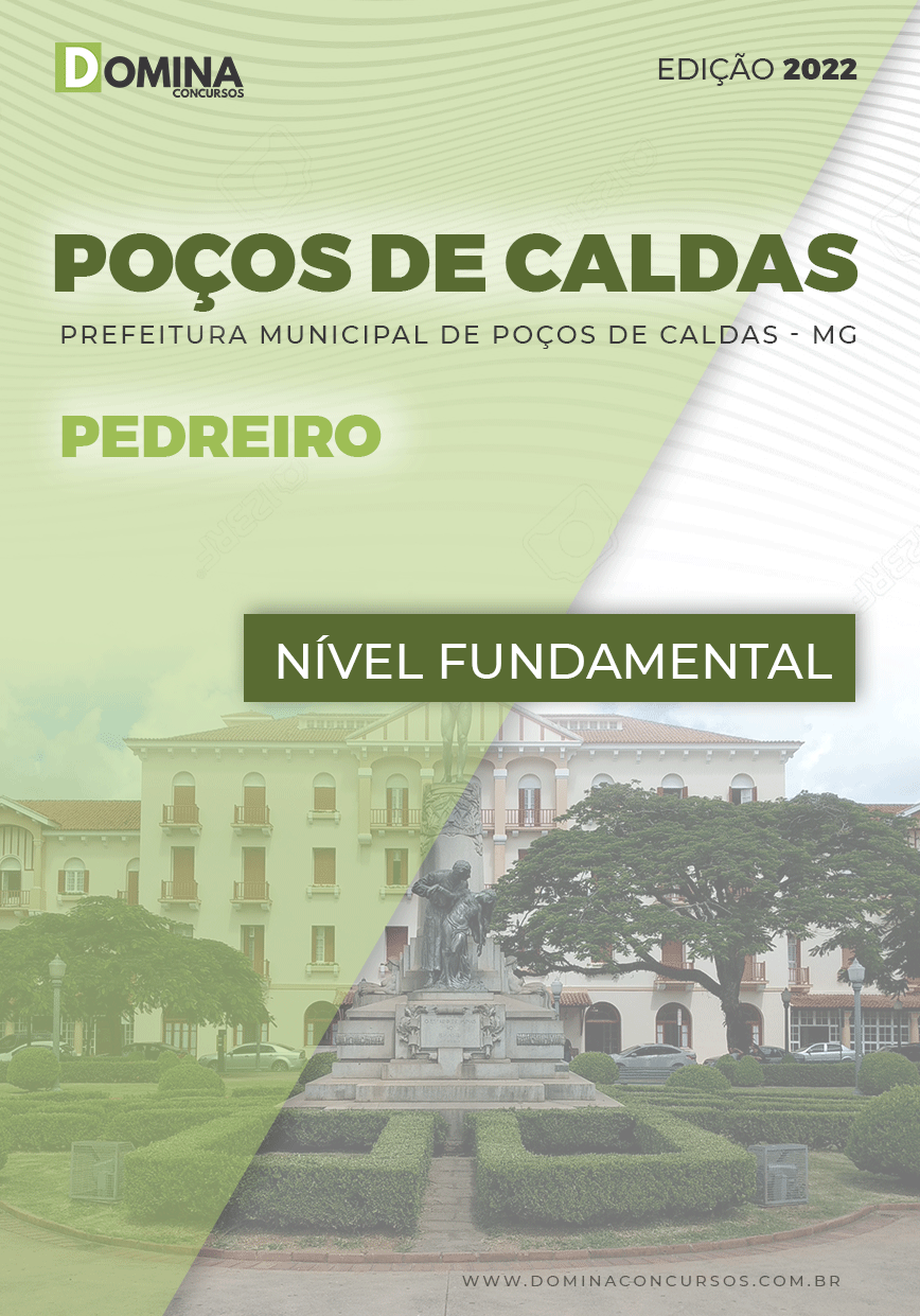Apostila Digital Pref Poços Caldas MG 2022 Pedreiro