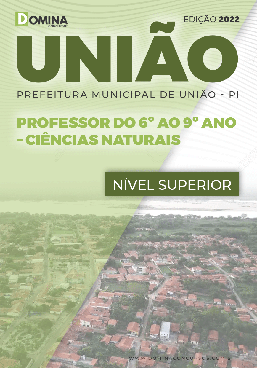 Apostila Pref União PI 2022 Prof. 6º ao 9º Ano Ciências Naturais