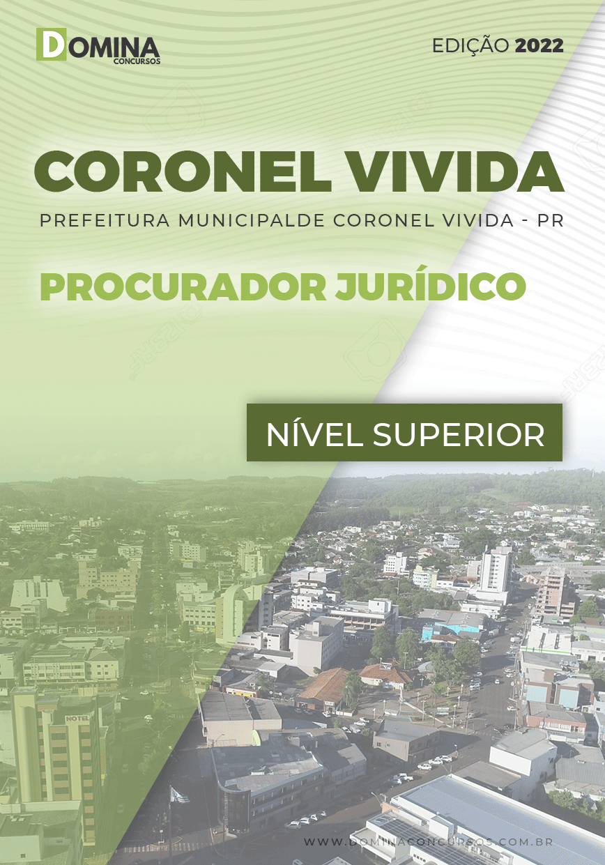 Apostila Pref Coronel Vivida PR 2022 Procurador Jurídico