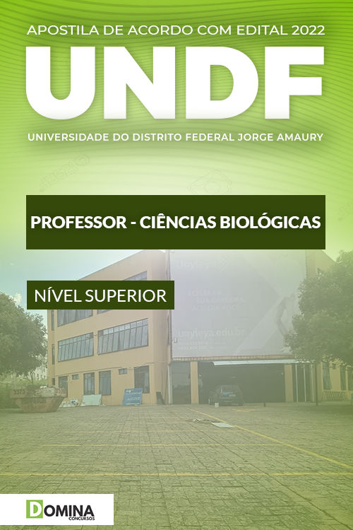 Apostila Concurso UNDF 2022 Professor Ciências Biológicas
