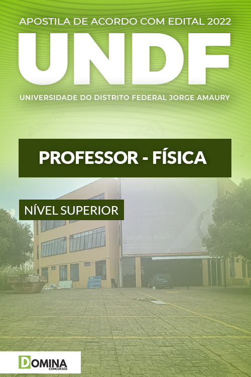 Apostila Digital Concurso UNDF 2022 Professor Física