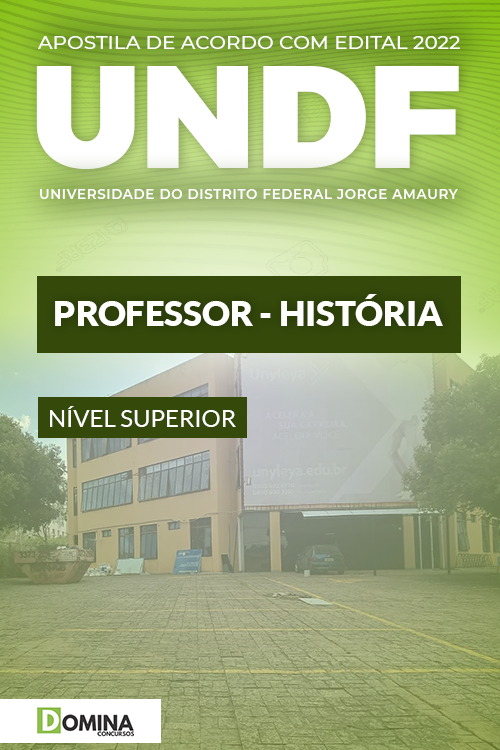 Apostila Digital Concurso UNDF 2022 Professor História