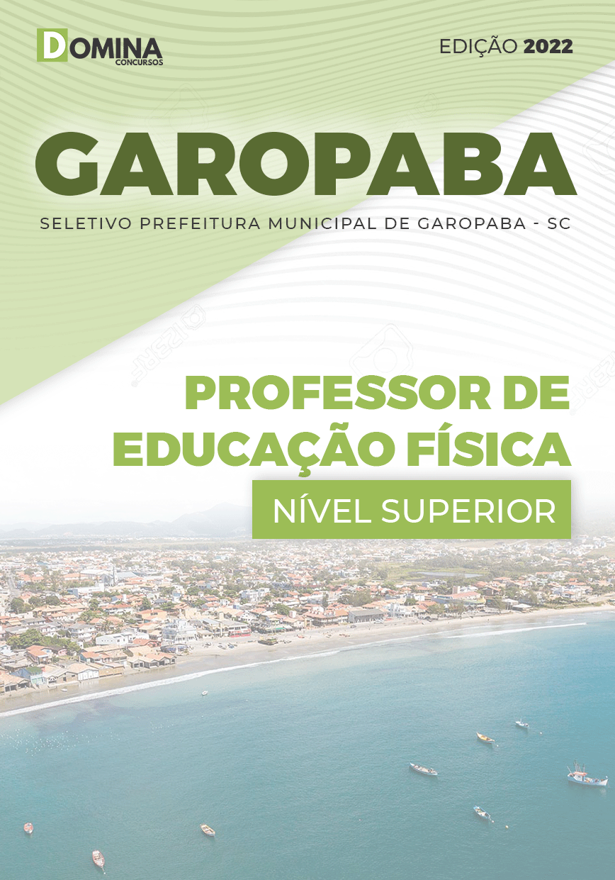Apostila Pref Garopaba SC 2022 Professor Educação Física