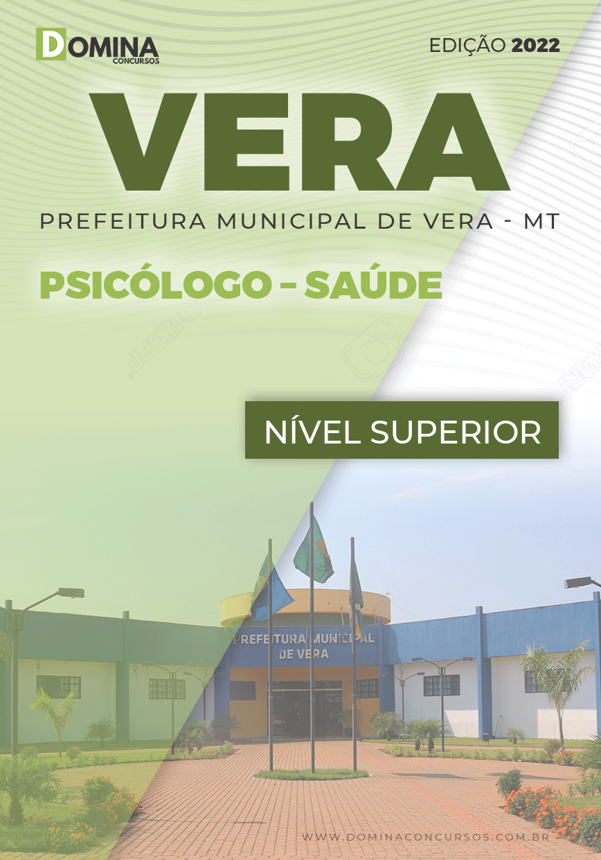 Apostila Digital Concurso Pref Vera MT 2022 Psicólogo