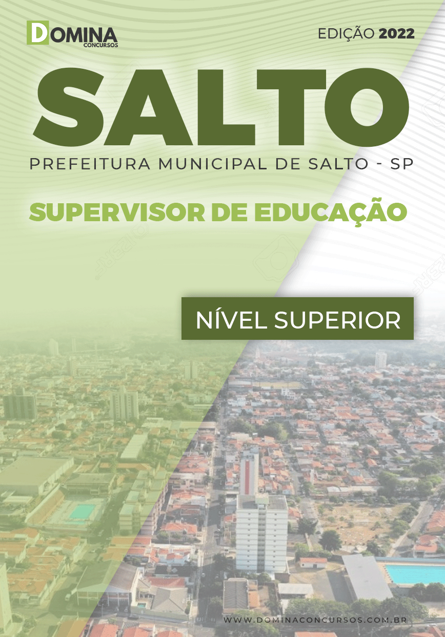 Apostila Digital Pref Salto SP 2022 Supervisor Educação