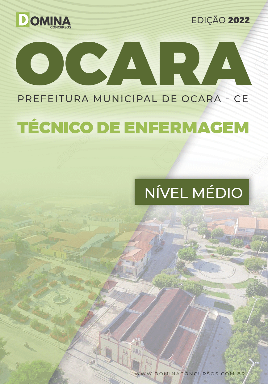 Apostila Digital Pref Ocara CE 2022 Técnico Enfermagem