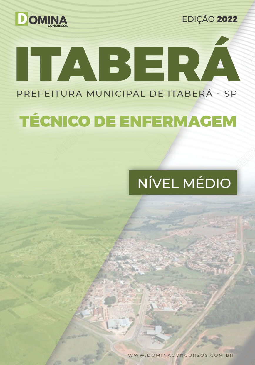 Apostila Concurso Pref Itaberá SP 2022 Técnico Enfermagem
