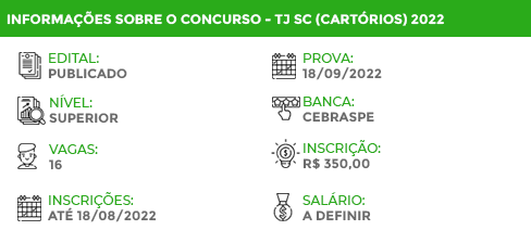 Apostila TJ SC 2022 Profissional Atividade Notarial Registro