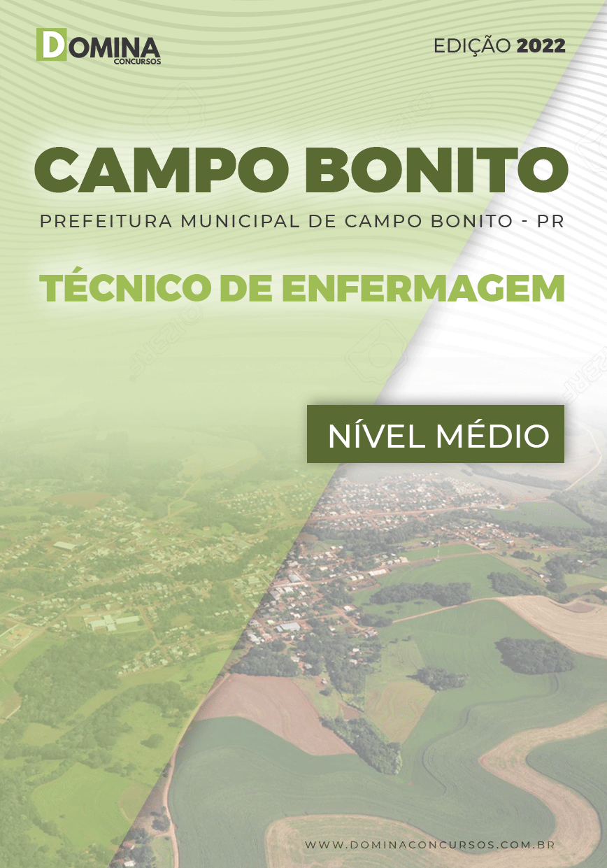Apostila Pref Campo Bonito PR 2022 Técnico Enfermagem