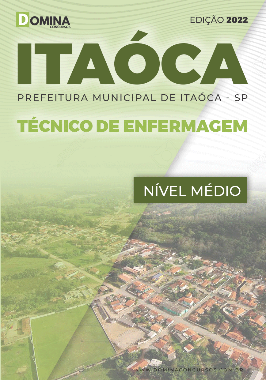 Apostila Concurso Pref Itaoca SP 2022 Técnico Enfermagem