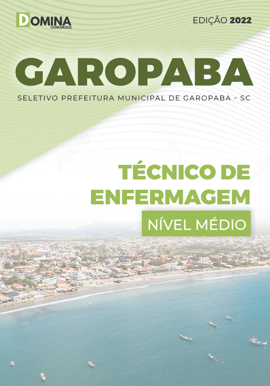 Apostila Pref Garopaba SC 2022 Técnico Enfermagem