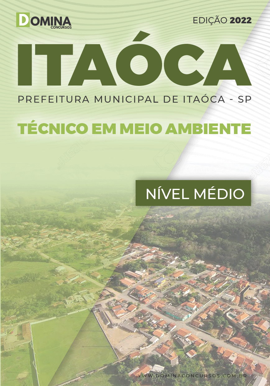 Apostila Pref Itaoca SP 2022 Técnico Meio Ambiente