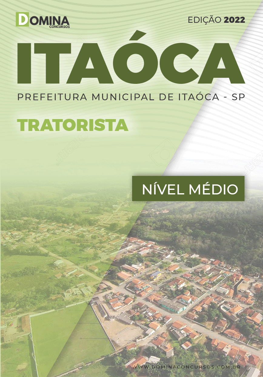 Apostila Digital Concurso Pref Itaoca SP 2022 Tratorista