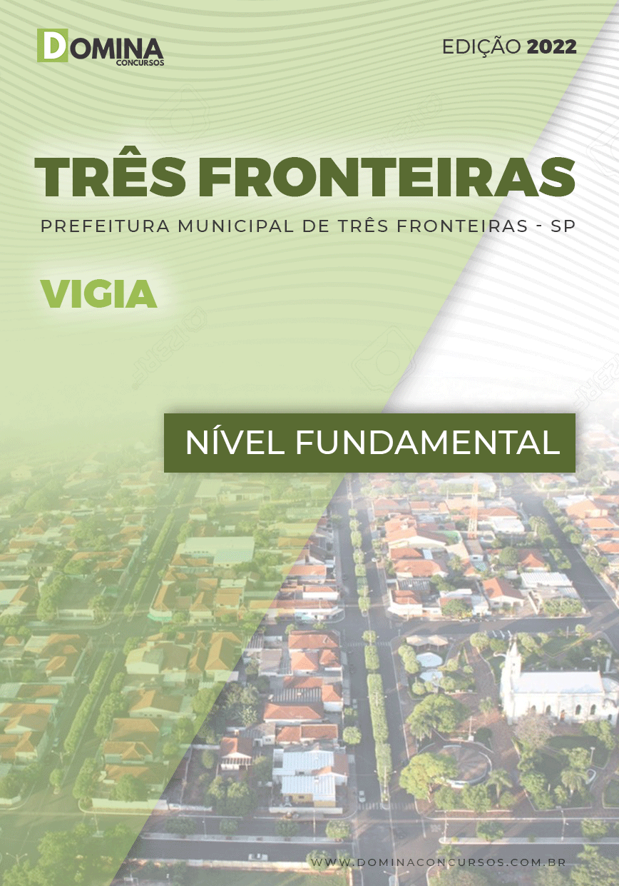 Apostila Concurso Pref Três Fronteiras SP 2022 Vigia