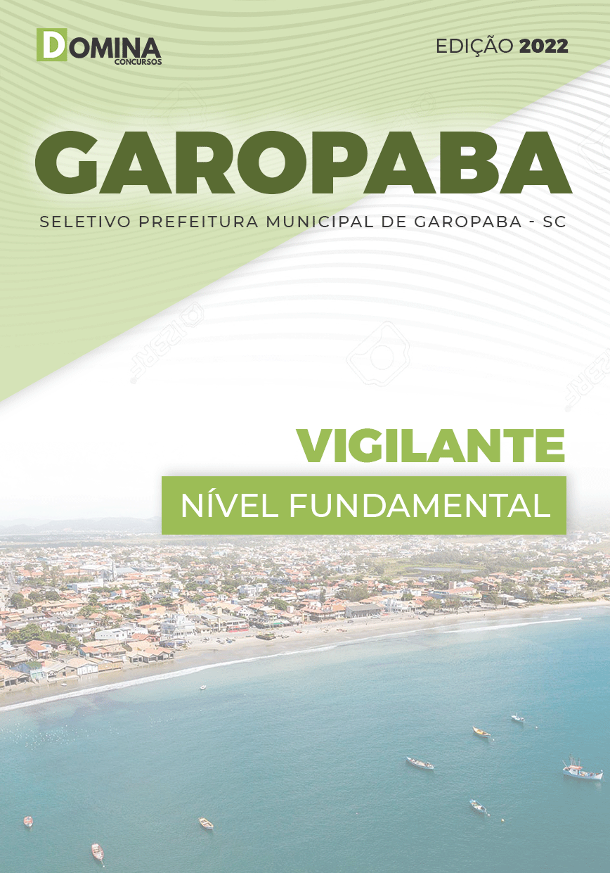 Apostila Concurso Pref Garopaba SC 2022 Vigilante