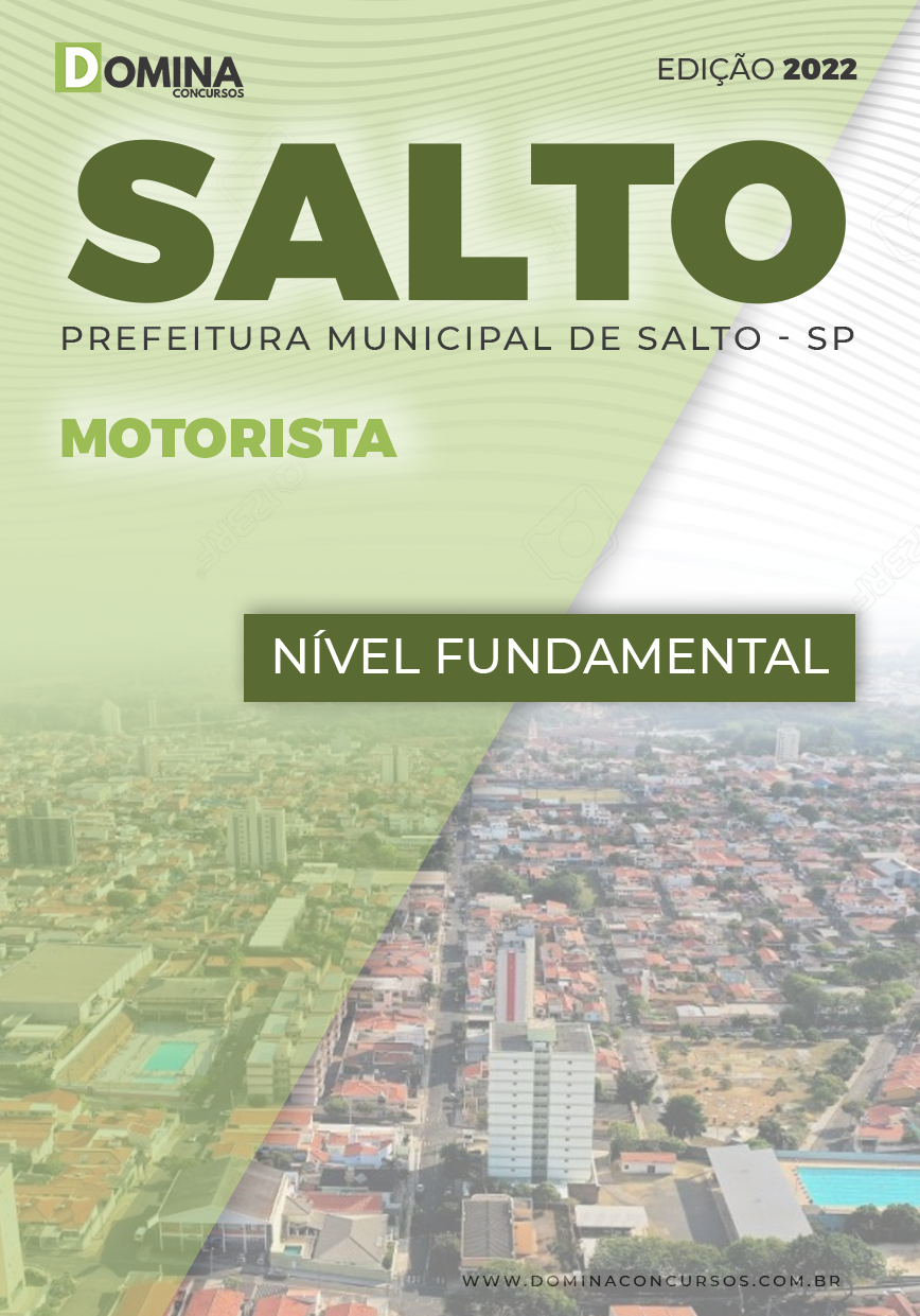 Apostila Digital Concurso Pref Salto SP 2022 Motorista