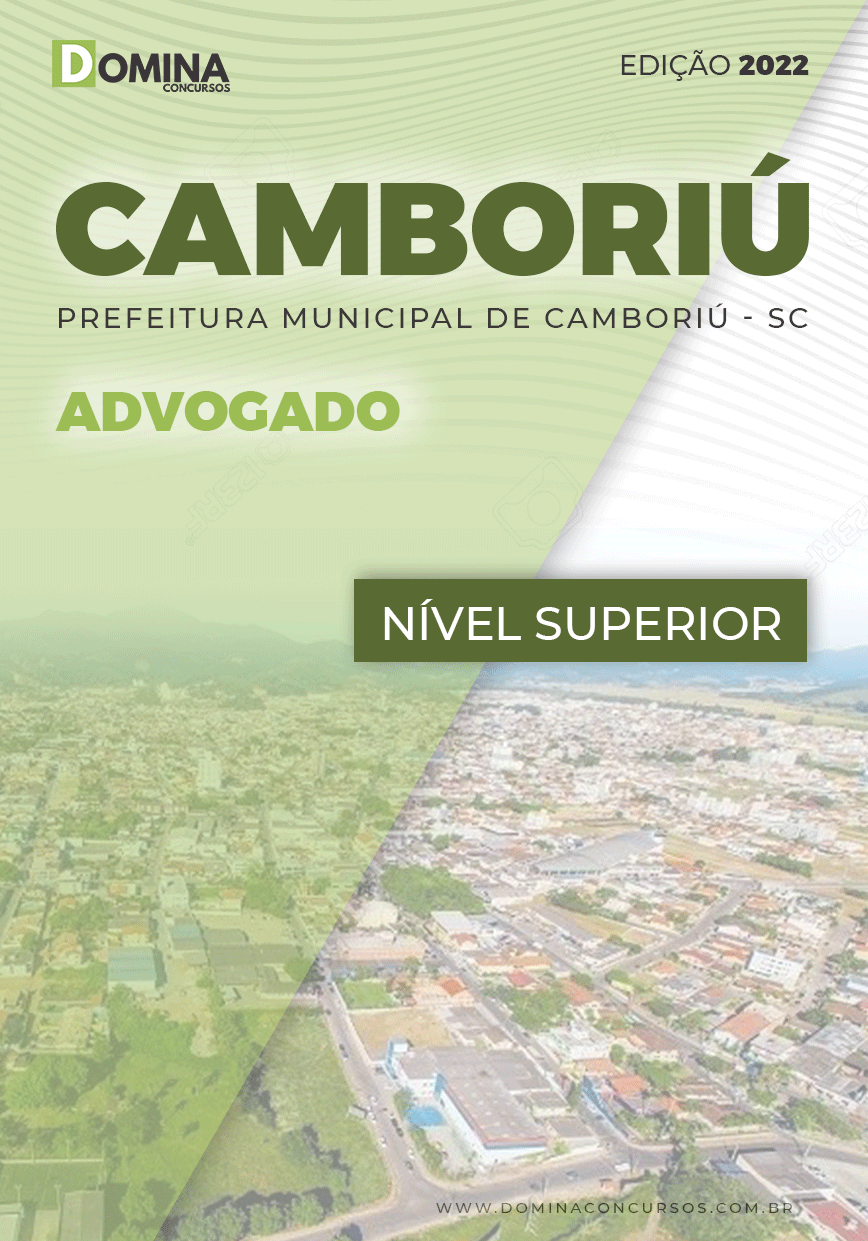 Apostila Concurso Pref Camboriú SC 2022 Advogado