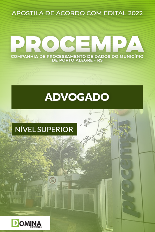 Apostila Digital Concurso PROCEMPA RS 2022 Advogado